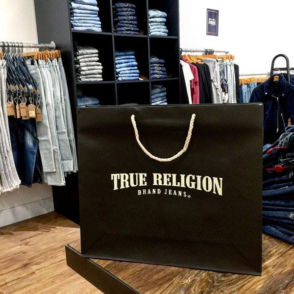 true religion shopping bag