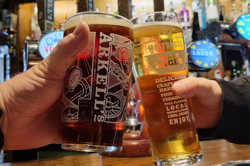 Arkell's real ales at The Angel Hotel